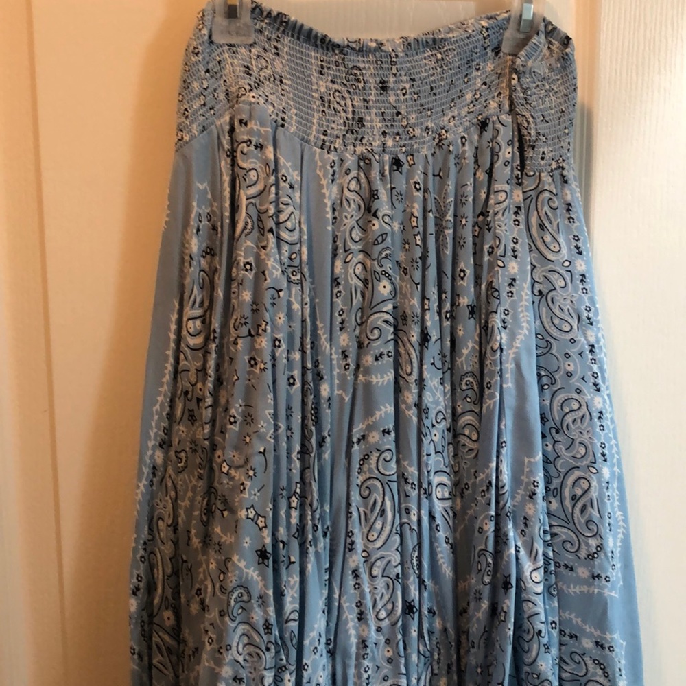 Bandanna print skirt